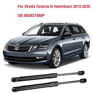 Skoda Octavia III Hatchback 5E3 NL3 NR3 2012-2020 용 2PCS 리어 테일 게이트 부트 트렁크 가스 스프링