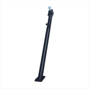 #46G 오토바이 사이드 스탠드, 모토크로스 브래킷 지지 프레임 36cm 확장형 블랙 (블랙)