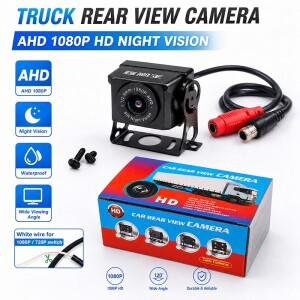 AHD 1080P 나이트 비전 킹 12V 36V 170도 초고화질 후방 카메라 (버스, 트럭, 자동차용)
