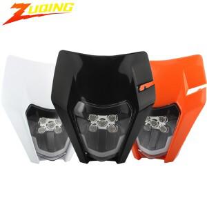 오토바이 LED 헤드 라이트 KTM EXC SX 125 150 250 300 350 450 530 램프 Motocross Enduro Dirt