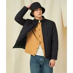 매장정품 BEANPOLE 빈폴 MEN [Essential] 다이아 패딩 해링턴 재킷 블랙 (BC5138EP15) BC5138EP15 2025581