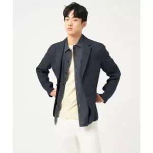 매장정품 BEANPOLE 빈폴 MEN 리넨 멜란지 재킷 애쉬 (BC5311C214) BC5311C214 2025442