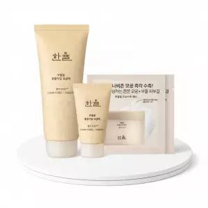 [화잘먹]한율 부들밤 깔끔각질 모공팩 100ml (15ml+모공패드 4매)기획