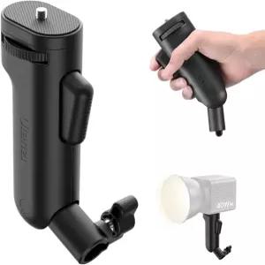 Ulanzi LA03 휴대용 조명 스탠드 어댑터 퀵 조절 DSLR 미러리스 카메라 캠코더 단안경 핸드 그립 안정기