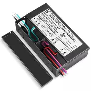 24V 100W 디밍 가능 LED 드라이버 Triac/ELV/MLV//0-10V/1-10V/PWM/V-R 5-in-1 전원 공급 장치 Lutron
