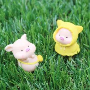 아기돼지 장식 테라리움재료 세트 테라리움 장식인형 6종