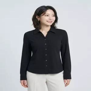 꼼빠니아카라 버튼 슬림 셔츠CU24RC4002524A