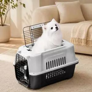 반려동물 외출 케이지 이동장 강아지 고양이 더블 도어 이동가방