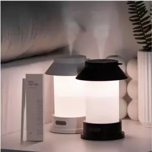 디센느 무선 미니 휴대용 가습기 LED 무드등 USB 탁상용용가 LED등 탁상용 캠핑용 여행용 사무실