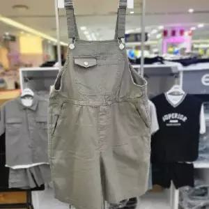 4.5부루즈핏 스판멜빵바지 25b1258