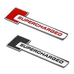 SUPERCHARGED 포인트 엠블럼 블램 자동차튜닝 차량 소품 튜닝렘 렘튜닝 로고 로고렘 스티커