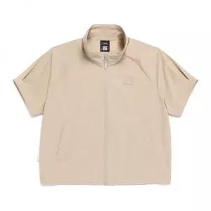 매장정품 내셔널지오그래픽 N262WJP140 여성 프리즈 스트레치 스탠드넥 반팔 풀집업 LBEIGE N262WJP140071