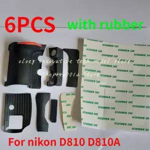 니콘 D810 D810A 카메라 왼쪽 그립 하단 엄지 고무 커버 유닛 핸드 부품 및 테이프 세트