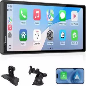 CARPURIDE 10.26인치 무선/유선 Apple CarPlay Android 자동 미러 링크