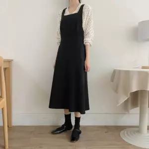 F19002 봄신상 블라우스 멜빵 점프슈트 원피스 코디