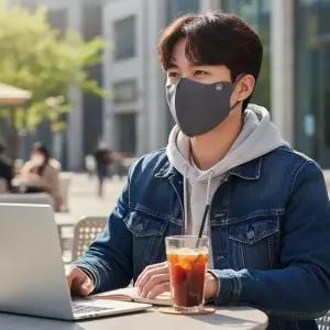 콘체나 안티 자외선 아이스 쿨마스크 마스크 스포츠 다회용 아이스원단 SD-1008411