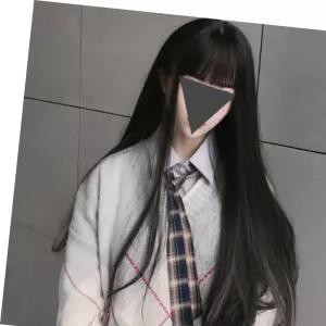 가발 C컬 생머리 긴머리 여성 통가발 자연스러운 여자