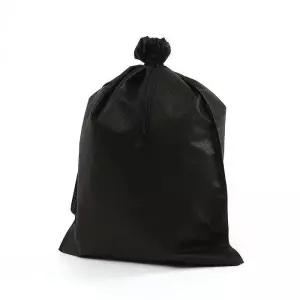 부직포 더스트백 블랙 34x43cm 20p 속 끈