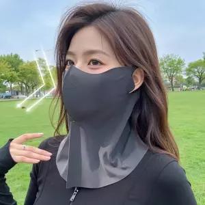 얼굴이 작아 보이는 쿨마스크 UV차단 입체마스크 햇빛차단 풀커버 목 자외