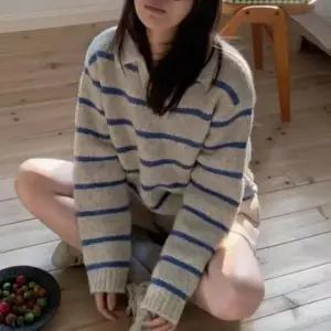 루즈핏 비스코스 단가라 카라 여자 니트 긴팔