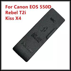 USB/HDMI DC 입력/비디오 출력 고무 도어 하단 커버 캐논 EOS 550D Rebel T2i 키스 X4 디지털 카메라 수리