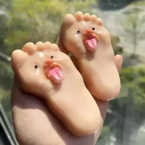 메롱 혓바닥 발바닥 발 말랑이 타바 스퀴시 실링니도 검드롭 마시멜로우 스트레스볼 슬라임 촉감놀이