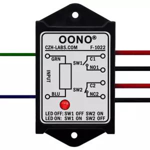 OOON DPST 1NO 1NC 8암페어 파워 릴레이 모듈 AC/DC 5V 제어 전압