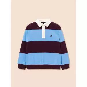 [BEANPOLE KIDS] 시그니처 컬러 럭비 티셔츠  와인 (BI6841U06Z)