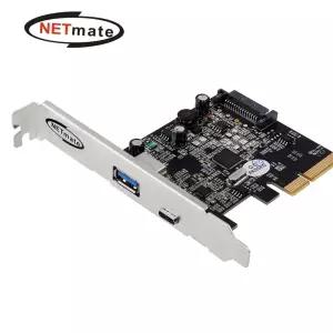 (Netmate) PCI-e USB 3.1 Gen2 2포트 확장카드