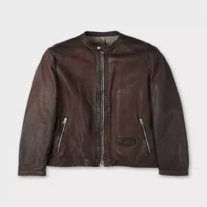 본사직영 Made In Italy 더블집업 양가죽 라이더 재킷 F-NLJP521390958