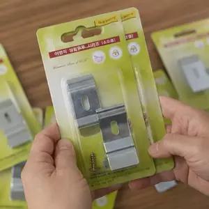 버티컬 블라인드 금속 클립 4cm 40mm용 나사못 포함 브라켓