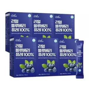 do 뉴트리너스 리얼 블루베리 퓨레 100% 20g x 14포 6박스