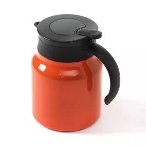 티웨어 온도표시 보온주전자 900ml 오렌지 보냉포트