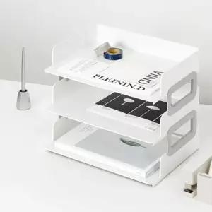 시스템 트레이 와이드 3Pack_3단 A4 오픈형 서류받이