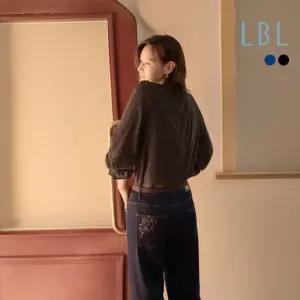 [ X 로라애슐리] 26FW 로라 자수 데님팬츠