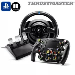 [트러스트마스터] T300RS GT 레이싱휠, SF1000 핸들 패키지 (PS5/PC) SSG