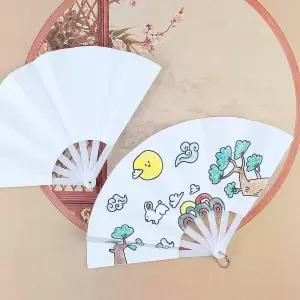 TBZ DIY752 접이부채만들기 무지