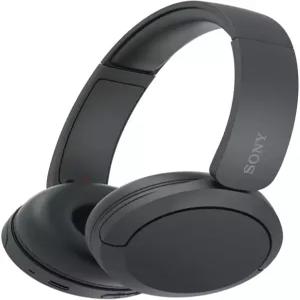 Sony WH-CH520 무선 온이어 블루투스 마이크 내장 헤드폰 블랙 편안하고 가벼운 디자인 최대 50시간 사용