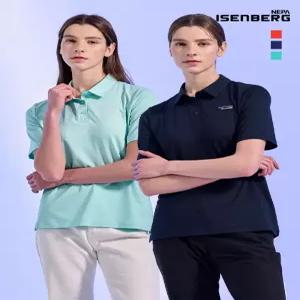 이젠벅네파 클래식 카라 반팔티 여성 3컬러 택1