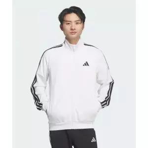 아디다스 adidas 3-스트라이프 레귤러 핏 더블 니트 트랙탑 KR6431 380389