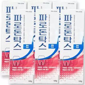 쿨링민트 파로돈탁스 치약 100g 6개 불소 잇몸케어