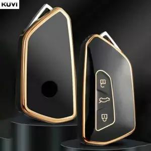 TPU 자동차 키 케이스 커버 쉘 Fob for VW 폭스바겐 골프 8 MK8 ID3 Cupra Skoda Octavia A8 SEAT Leon