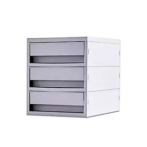 IOWFHLI45 바느질도구 장난감 책상 24x21.5cm 비상약 3단 수납함 부품 플라스틱 중형 정리함 팬트리 1개