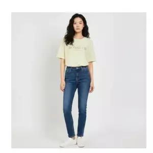 쉬즈미스 싱그러운 레터링 반소매 블라우스