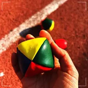 체육 축제용품 수행 평가 마술 공 오재미 생일파티 수업 세트 취미 3개 저글링 서커스
