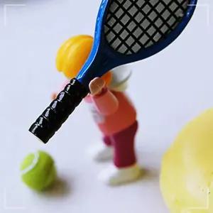 IKW721ACA 소장가치있는 리얼 시리즈 라켓세트 테이블 초미니 납골당 미니어처 장식 아트 소품