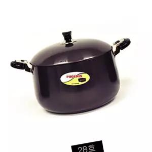 IKWFHM7V0 경질 1단 곰솥 냄비 28cm 들통 찜솥 찜통 곰국 대용량