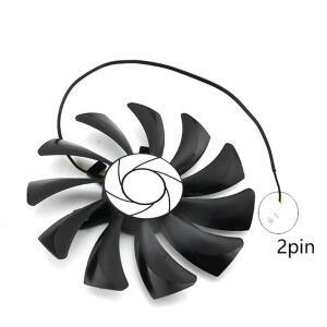 HA9010H12F-Z MSI Geforce GTX 1050 2G 4G OC 그래픽 카드 냉각용 85mm 0.57A 2Pin GPU 쿨러 팬