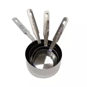 스텐 실험실용품 스테인레스 제과 4p 계량컵