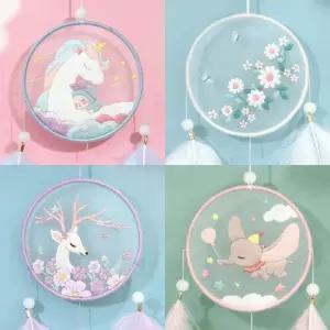 하루클래스 프랑스자수로 만드는 드림캐쳐 FRA-001 프랑스자수 십자수키트